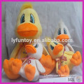 plush easter yellow duck toys